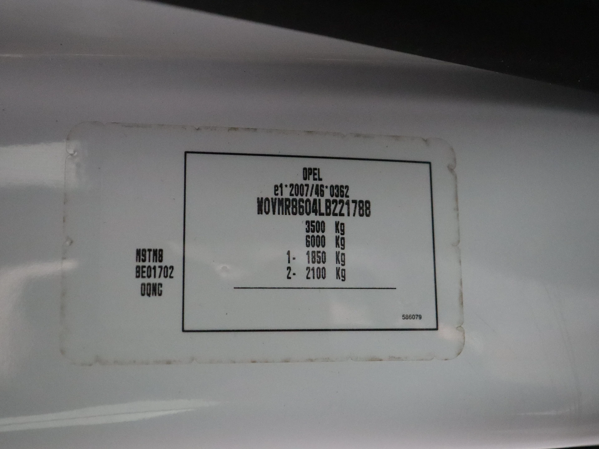 Hoofdafbeelding Opel Movano