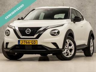 Nissan Juke 1.0 DIG-T Sport (APPLE CARPLAY, GROOT NAVI, CAMERA, LM VELGEN, ZWART HEMEL, SPORTSTOELEN, LED KOPLAMPEN, GETINT GLAS, CRUISE, NIEUWE APK, NIEUWSTAAT)