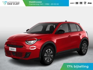 Hoofdafbeelding Fiat 600 Fiat 600e RED 54 kWh | 17% Bijtelling | Clima | Cruise | LED | PDC | Apple Carplay