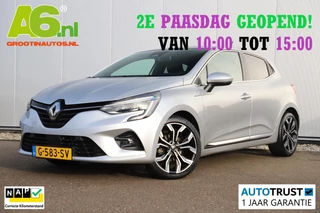 Renault Clio 1.0 TCe Intens 101PK Half Leder 17 inch LMV LED Navigatie Carplay Android Climate Cruise Control Rijstrooksensor