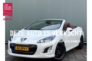 Peugeot 308 CC BWJ 2013 | 1.6T 200PK! Féline | LEER | CLIMA | NAVI | AIRCRAFT | CRUISE | PDC |
