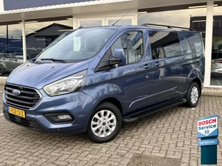 Ford Transit Custom 300 2.0 TDCI 170pk L2H1 Limited DC | Automaat | Navi | Carplay/Android | PDC incl. Camera | Trekhaak
