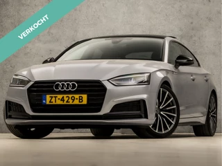 Audi A5 Sportback 40 TFSI S-Line Sport 191Pk Automaat (SCHUIFDAK, 2X S-LINE, VIRTUAL COCKPIT, GROOT NAVI, LEDER, STOELVERWARMING, SPORTSTOELEN, PLAT S-LINE SPORTSTUUR, GETINT GLAS, MATRIX LED, NIEUWSTAAT)