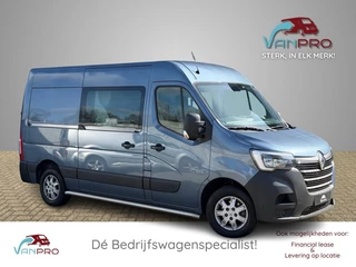 Renault Master 2.3 DCi 180PK Automaat 7-persoons Dubbel cabine / Navi / Trekhaak / Cruise / Clima /