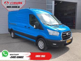 Ford Transit 350 2.0 TDCI 130 pk L3H2 Trend EXPORT ONLY Carplay/ Stoelverw./ 2,8T Trekverm./ Trekhaak/ Navi/ Airco