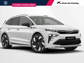 Škoda Enyaq iv RS Elektromotor 250 kW / 340 PK SUV Interieur 'RS Suite zwart' | 21" Vision velgen | Panorama-schuif-/kanteldak | | Business Upgrade Advanced | Trekhaak | Inruilpremie €3000,-