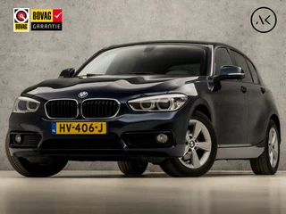 BMW 1 Serie 118i EDE Sportline Automaat (GROOT NAVIGATIE, CAMERA, XENON, SPORTSTOELEN, GETINT GLAS, BLUETOOTH, STOELVERWARMING, CRUISE CONTROL, WITTE STIKSELS, NIEUWSTAAT)