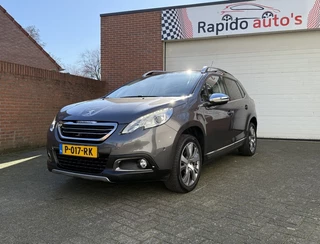 Hoofdafbeelding Peugeot 2008 Peugeot 2008 1.2 FELINE 2016 Panodak LEDER stoel verwarming, trekhaak