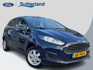 Hoofdafbeelding Ford Fiesta Ford Fiesta 1.0 EcoBoost Style 100pk Automaat | 5 deurs | Airco | Trekhaak | Lichtmetalen velgen