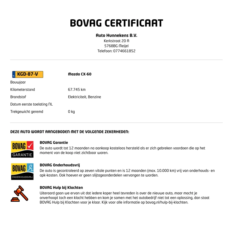 Hoofdafbeelding Mazda CX-60