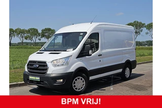 Ford Transit 350 2.0 TDCI L2H2 Trend Navi Euro6 Airco Oh-Historie 1e Eigenaar Trekhaak Navi!