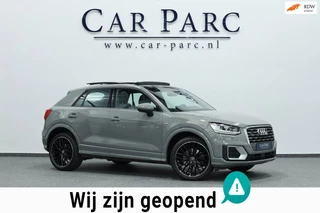 Audi Q2 2.0 TFSI quattro 3x S-line LED/VIRTUAL/PANORAMADAK/HALF LEDER+S.VERWARMING/19" LMV/PDC/ACC/LINE/ECC/12 MND GARANTIE!