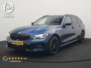 BMW 3 Serie Touring 330e Sportline Plug In Hybrid 293pk Dealer O.H. PHEV | Adaptive Cruise | Sfeerverlichting | Apple Carplay | Black Optic | Sportstoelen Verwarmd | Navigatie | Blis | Virtual | DAB |