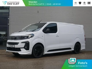 Hoofdafbeelding Opel Vivaro-e Opel Vivaro Electric L3 75 kWh | STX Sport | Lederen bekleding | Spoilerpakket | 18 inch Lichtmetalen velgen | Rondom Camera's | Mooiste bus van NL (!)