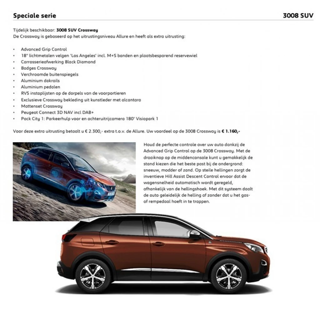 Hoofdafbeelding Peugeot 3008