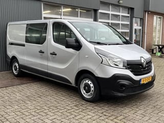 Renault Trafic 1.6 dCi T29 L2H1 DC Marge Btw /Bpm vrij Airco Cruise controle Navigatie Dubbele cabine 1e eigenaar Euro 6 Ex overheids auto Lange wielbasis Geen btw meer betalen