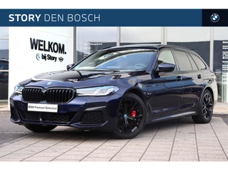 BMW 5 Serie Touring 530e xDrive High Executive M Sport Automaat / Panoramadak / Trekhaak / Laserlight / Sportstoelen / Parking Assistant Plus / Head-Up / Soft-Close / Driving Assistant Professional