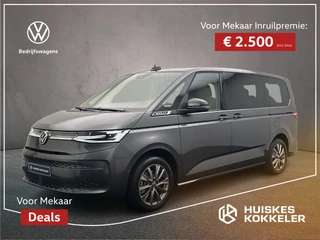 Hoofdafbeelding Volkswagen Multivan Volkswagen Multivan 1.5 245pk DSG eHybrid L2 Bulli Edition 4Motion | Excl. kosten rijklaarmaken | incl. inruilpremie à €2500,- incl. BTW |