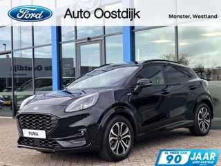Hoofdafbeelding Ford Puma Ford Puma 1.0 EcoBoost Hybrid ST-Line 125PK Automaat Winterpack Cruise Navi Camera Climate Privacy Glass Full-LED *Sportief*