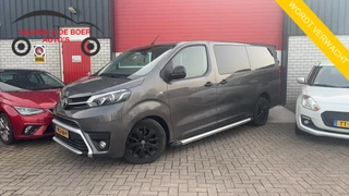 Hoofdafbeelding Toyota ProAce Toyota PROACE Worker 2.0 D-4D Black Line Long DC 5 PERS / AUTOMAAT / NWE D-RIEM / LEDER /STOELVERW / CARPLAY / CAMERA / TREKHAAK / NL-AUTO