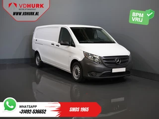 Mercedes-Benz Vito 116 CDI Aut. L2 BPM VRIJ! Carplay/ Stoelverw./ 270Gr. Deuren/ Cruise/ Airco/ Navi/ Camera/ PDC