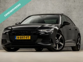 Audi A6 45 TFSI quattro S-Line Sport 245Pk Automaat (SCHUIFDAK, APPLE CARPLAY, NAPPA LEDER, SPORTZETELS, 360 CAMERA, ADAPTIVE CRIUSE, MEMORY SEATS, STOELVERWARMING, NIEUWSTAAT)