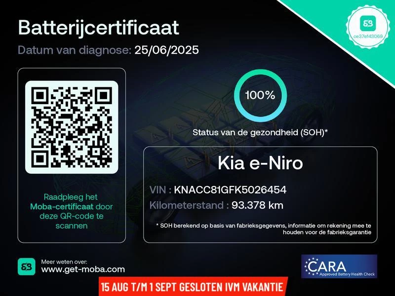 Hoofdafbeelding Kia e-Niro