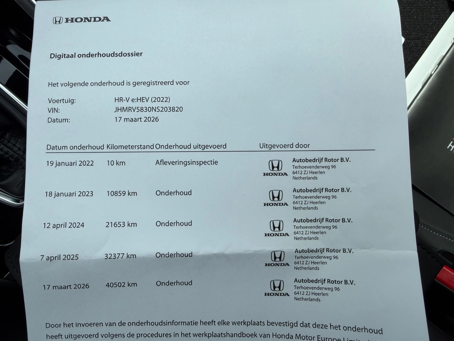 Hoofdafbeelding Honda HR-V