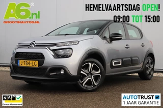 Citroen C3 1.2 PureTech Feel Navigatie Carplay Android Climate Cruise Control Rijstrooksensor Parkeersensor All-season banden!