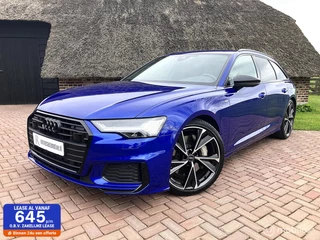 Audi A6 Avant 12/22 TFSI-e Quattro 2xS-Line 21" Ultra Blauw