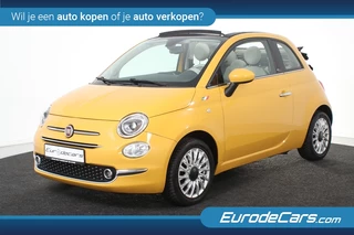 Fiat 500C 1.2 Lounge *Leer*Cabrio*Park assist*