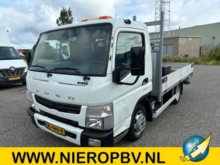 Hoofdafbeelding FUSO Canter FUSO Canter Openlaadbak automaat HIAB 008T kraan 120.000km