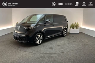 Hoofdafbeelding Volkswagen ID. Buzz Cargo Volkswagen ID. Buzz Cargo Bulli edition 286pk 79 kWh | Warmtepomp, Trekhaak Zwenkbaar, 360 Graden Camera |