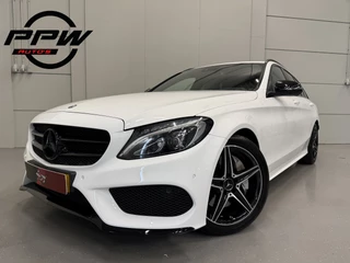 Mercedes-Benz C-Klasse Estate 250 AMG 9G-TRONIC LED/BURMESTER/ZWART LEER SPORT/SFEER/BLACK-PACK/CAMERA/18"AMG-BREEDSET/DONKERE-HEMEL/NAVI/ECC/CRUISE/BLACK-PACK/PERFECT ONDERHOUDEN, NET GROTE OH BEURT GEHAD