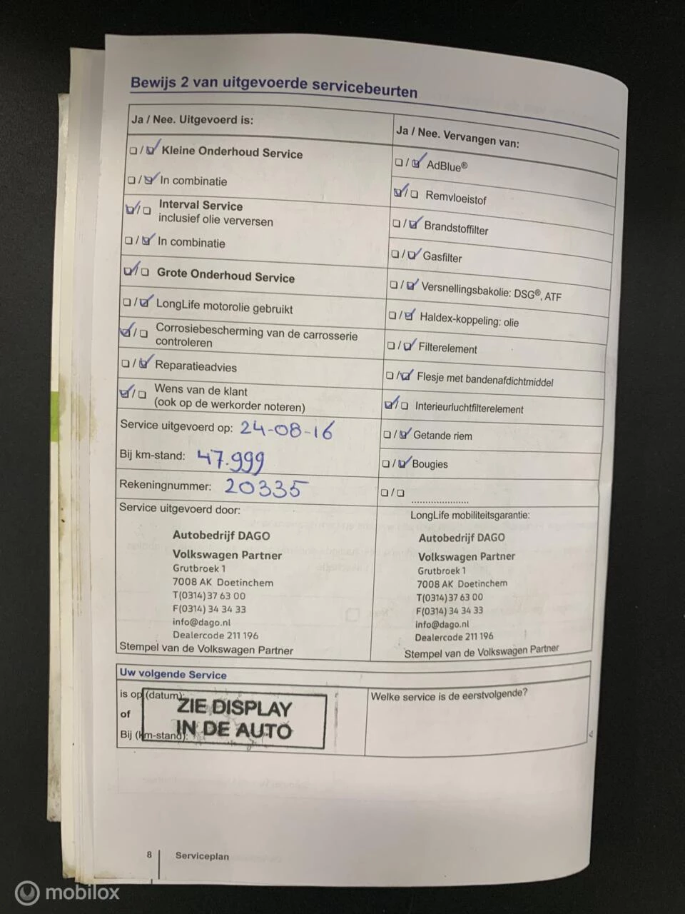 Hoofdafbeelding Volkswagen up!