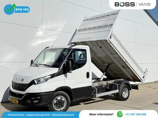 Iveco Daily 35C14 Kipper Dubbellucht Trekhaak Airco Cruise Control Lucht Geveerde Stoel