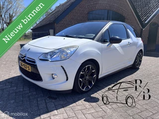 Citroen DS3 1.6 So Chic in Black AIRCO CRUISE PARK SENS