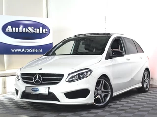 Mercedes-Benz B-Klasse 220 4Matic AMG AUT 2eEIG PANO LEDER NAV CAMERA STOELVW '16