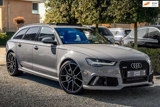 Hoofdafbeelding Audi RS6 Audi RS6 Avant 4.0 TFSI Quattro Performance Pro Line + 605 PK Keramisch ACC Pano Carbon 21''