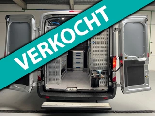 Ford Transit Automaat Servicewagen 350 2.0 TDCI 131PK euro6 L2H2 3Persoons Trend, Sortimo werkplaats inrichting, RIJKLAARPRIJS