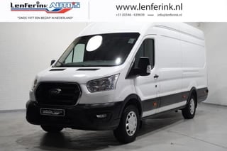 Ford Transit 2.0 TDCi 130 pk L4H3 Trend Navi, Camera Apple Carplay, Lane Assist, PDC V+A, 270 Graden Deuren, 3-Zits