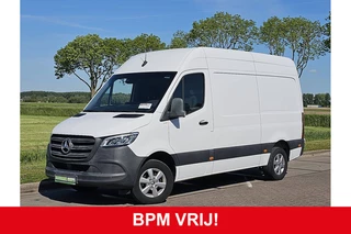 Mercedes-Benz Sprinter 316 L2H2, automaat, LED, mbux, navi, airco, LMV, wit, 148 dkm.