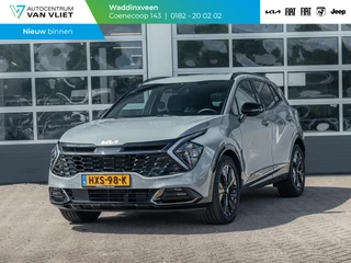 Kia Sportage 1.6 T-GDi Plug-in Hybrid AWD Dark Edition l Lederlook bekleding l Stoel Stuur verwarming l Dark chrome accenten l