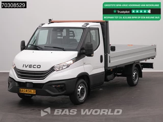 Iveco Daily 35S16 3.0L Automaat 160PK Open Laadbak 3,5t Trekhaak Airco Cruise Camera Euro6 Pritsche Pickup Airco Trekhaak Cruise control
