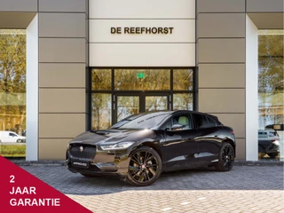Hoofdafbeelding Jaguar I-PACE Jaguar I-PACE EV400 S 90 kWh | Luchtvering | 3-fase laden | Panoramadak | BTW | 22'' Gloss Black