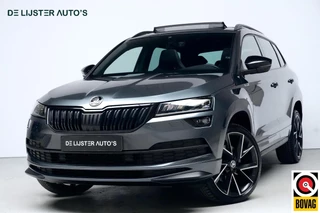Skoda Karoq 1.5 TSI ACT Sportline Automaat | Pano-dak | CarPlay | Acc | Virtual | Camera | Stuur + Stoelverwarming | Pdc | Led |