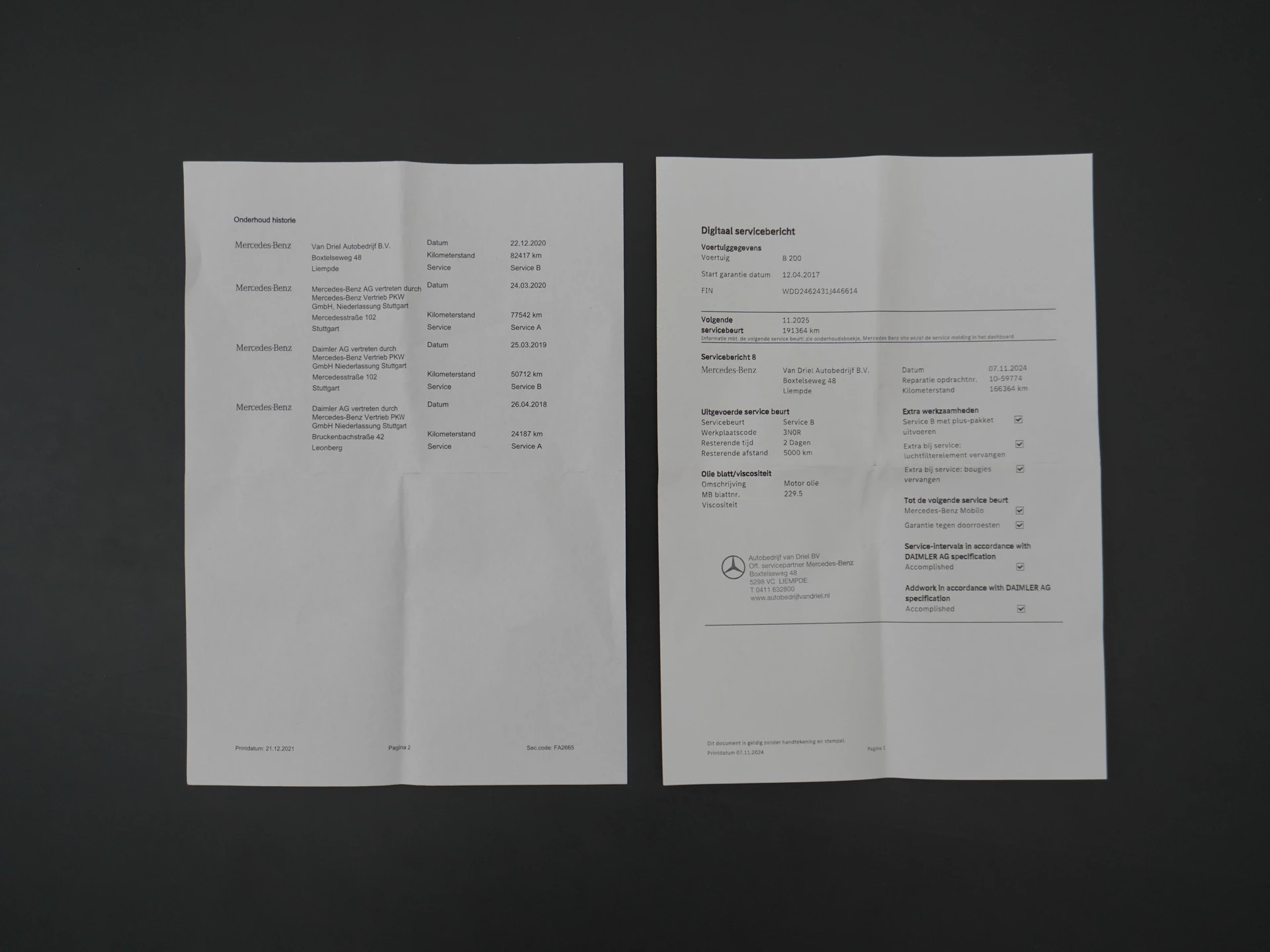 Hoofdafbeelding Mercedes-Benz B-Klasse