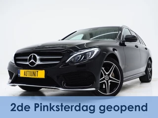 Mercedes-Benz C-Klasse Estate 180 AMG | Leder | Stoelverwarming | Sfeerlicht | Cruise | Zwarte Hemel | PDC | Climate