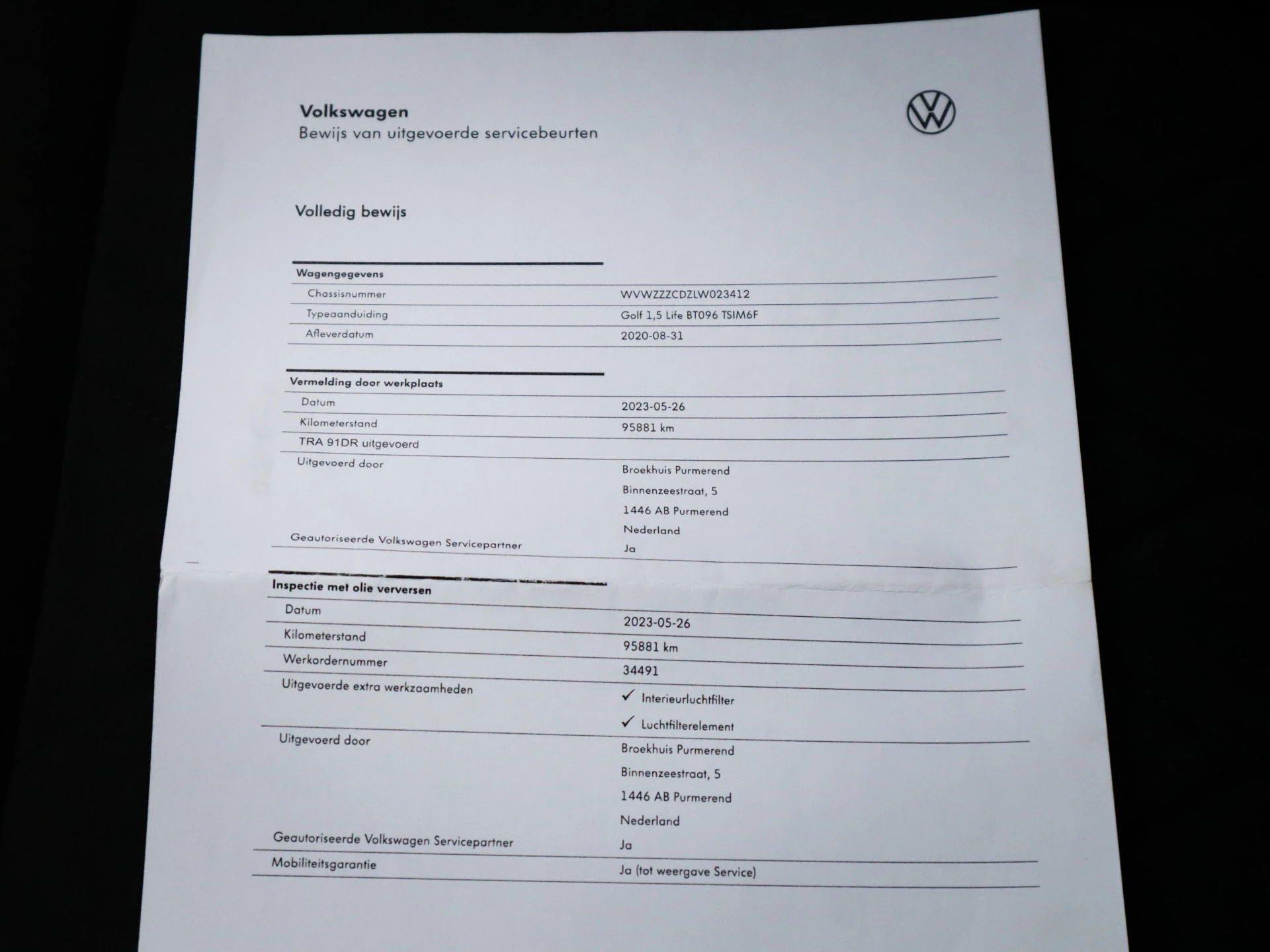 Hoofdafbeelding Volkswagen Golf