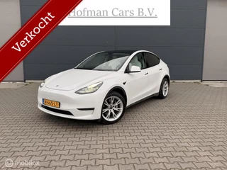 Tesla Model Y Long Range AWD SOH 85% 75 kWh Wit Leder TREKHAAK 1600KG incl. BTW